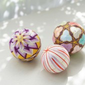 Nghề làm quả cầu Temari truyền thống ở tỉnh Kagawa